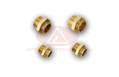 Hex Brass Inserts Male for CPVC Pipe Fittings