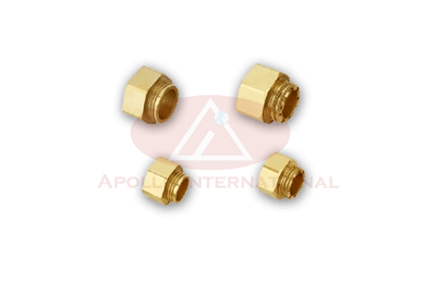 Hex Brass Inserts Female for CPVC Pipe Fittings